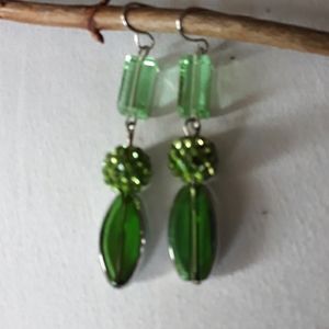 Crystal Discoball Earrings